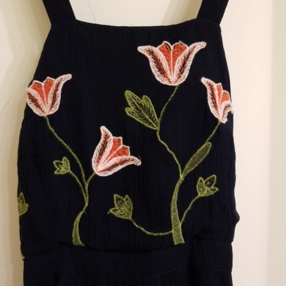 Anthropologie Tulipan Maxi dress 2 Floreat - Picture 6 of 6